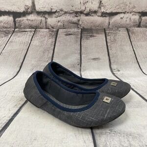 Lindsey Phillips liz Slip on ballet flats size 7M blue‎